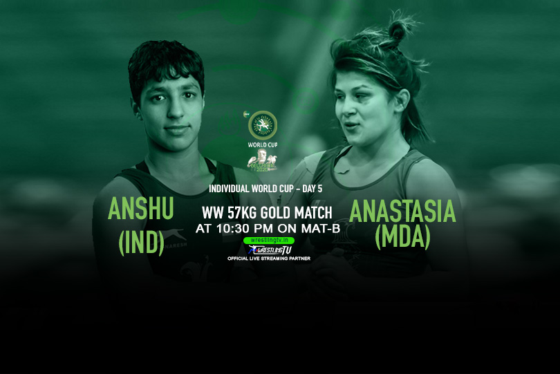 Individual World Cup Day 5: Anshu’s golden run continues, will face European champ Anastasia in 57kg women’s final