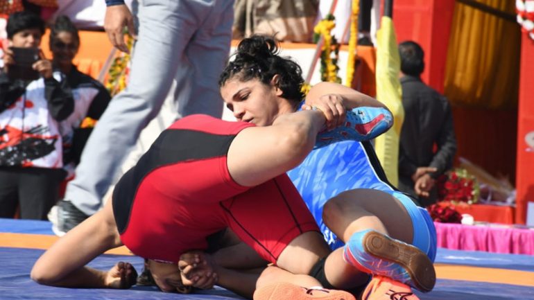 Tata Motors 23rd Senior Women Wrestling National Championship Full Results: Haryana dominate with 8 medals on Day 1