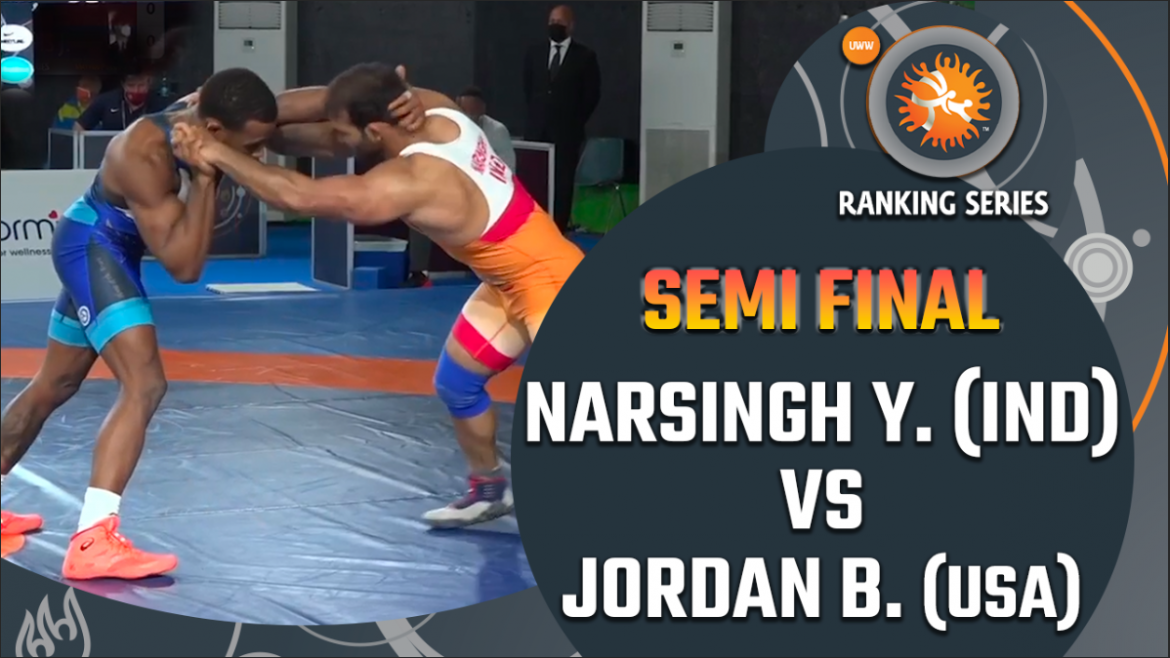 Rome Ranking Series 2021:Fs 74 Kg Narsingh Yadav (Ind) Vs Jordan Burrough (Usa) Semi Final