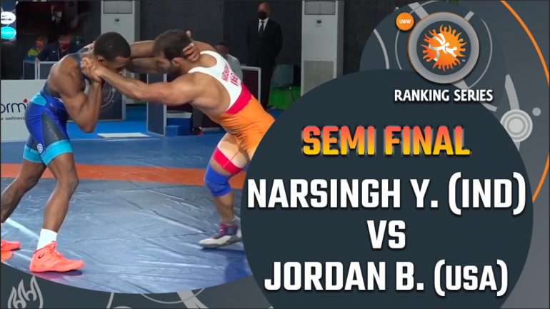 Rome Ranking Series 2021:Fs 74 Kg Narsingh Yadav (Ind) Vs Jordan Burrough (Usa) Semi Final