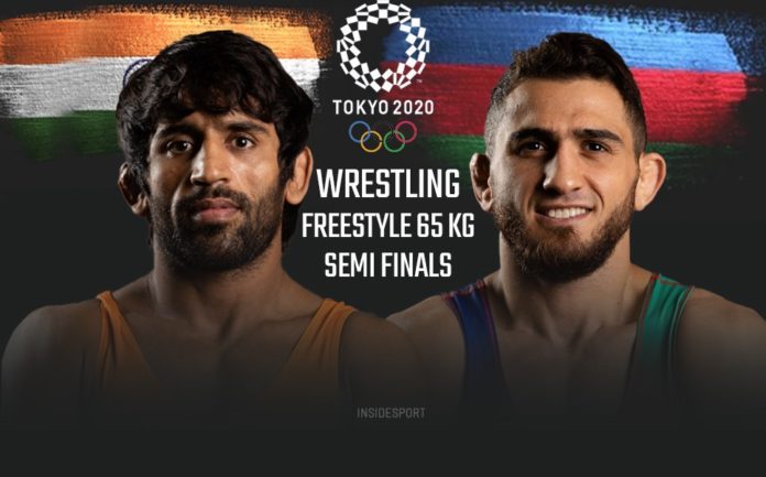 Bajrang Punia vs Haji Aliyev LIVE: How to watch Tokyo Olympics Wrestling Bajrang Semifinals Live Streaming in your country, India, Follow Live update