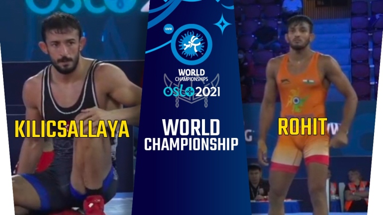 World Championships 2021: FS 65kg, Rohit vs kilicsallaya