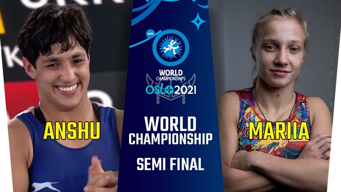 World Championships 2021: WW 57kg, Anshu (IND) vs Mariia VYNNYK (UKR)